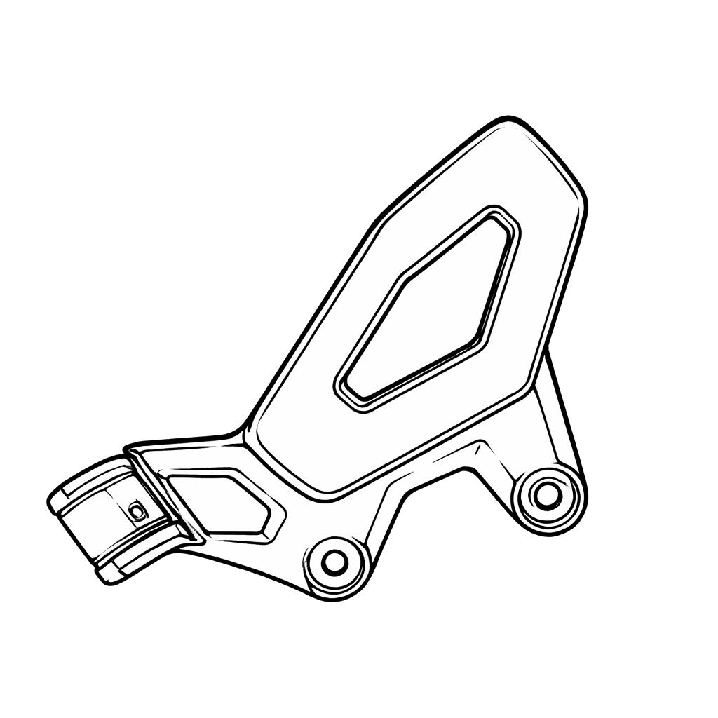 Staffa Pedana - Sinistra